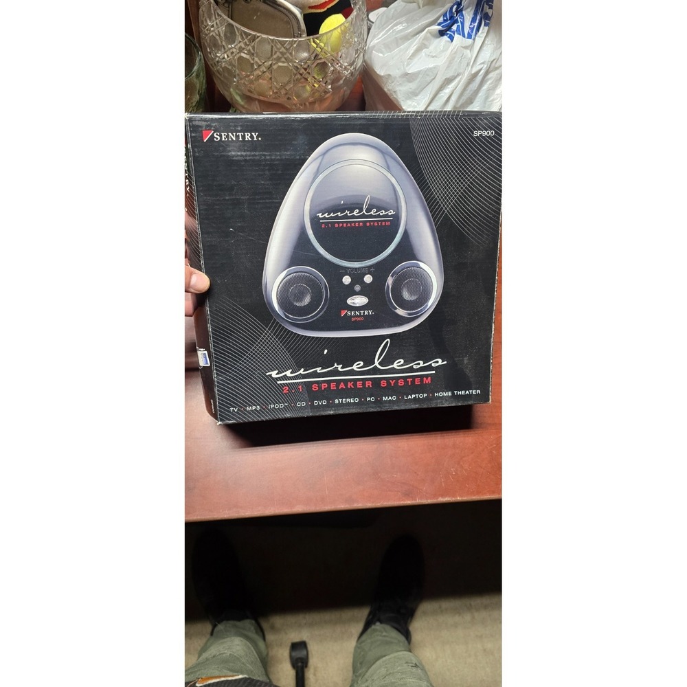 Sentry Wireless 2.1 Speaker System New